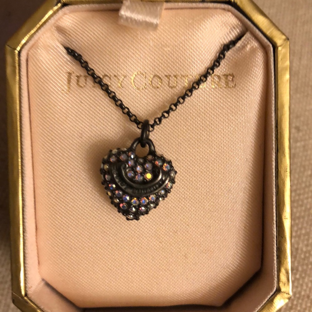 Juicy Couture My Heart Belongs To Juicy Necklace